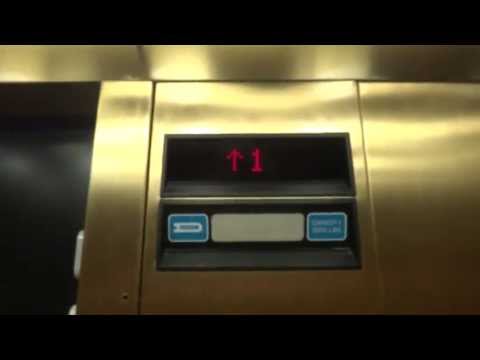 Fast Dover Traction elevator @ River Tower Huntington WV