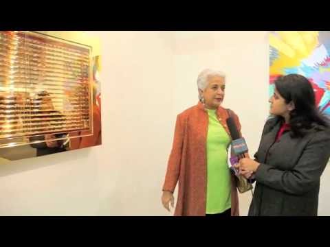 Hooked to art at India Art Fair 2012