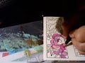 Using Watercolour Pencils