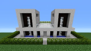 Minecraft Tutorial: How To Make A Miniature House - 1