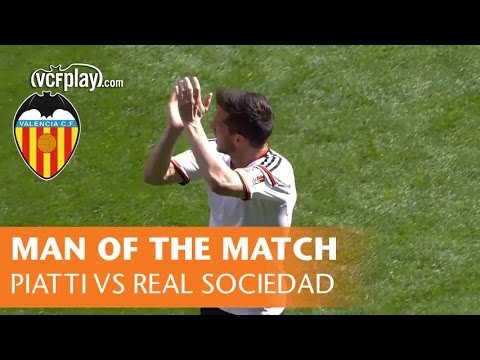 Man of the Match: Piatti for Valencia CF vs Real Sociedad (2-0, 01/03/15)