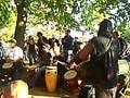 10/12/08 Malcolm X park Drum circle NW DC and dancers 1