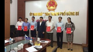 TP Uông Bí: công bố các quyết định về công tác cán bộ