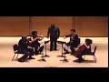 the providence string quartet with baritone frank ward performing h.t. burleigh's 
