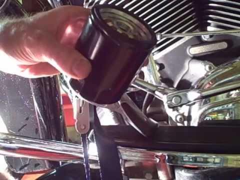 how to drain oil from a motorcycle