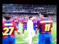 pasillo culé al real madrid