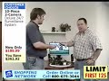 X10 Shopping Network - 2 Cam Deluxe 24/7 Surveillance System