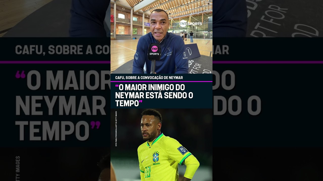 OLHA O QUE O CAFU DISSE SOBRE NEYMAR NA COPA DO MUNDO! #shorts
