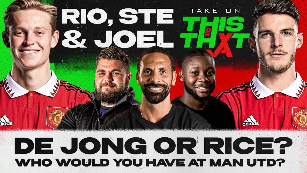 Frenkie de Jong Or Declan Rice Who Would You Rather At Manchester United?