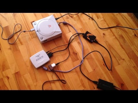 how to play dreamcast on hdtv