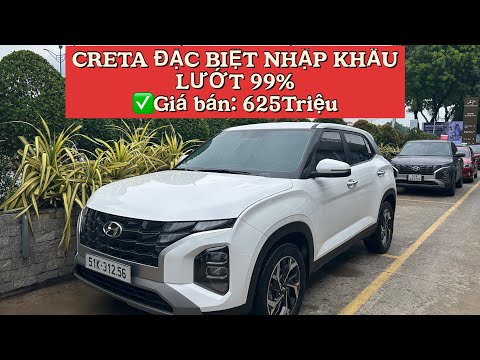 Creta Đặt Biệt Nhập Khẩu Lướt 99% chưa đến 10.000Km Tiết Kiệm hơn 100Triệu khi mua xe mới #hyundai