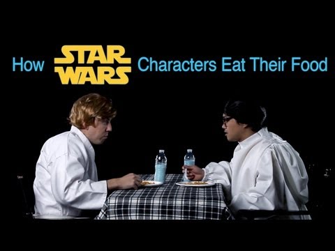 How Star Wars Characters Eat Their Food (How Animals Eat Their Food Parody)