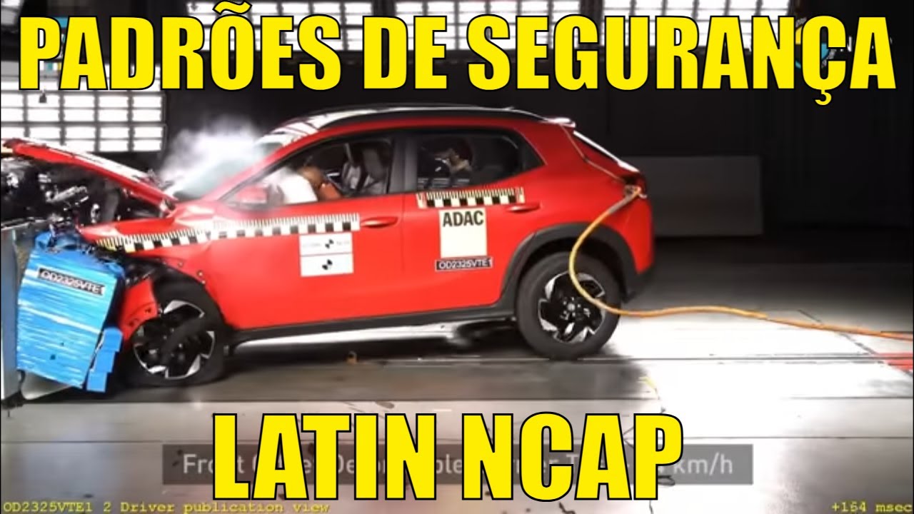 Novos padrões de segurança do Latin NCAP