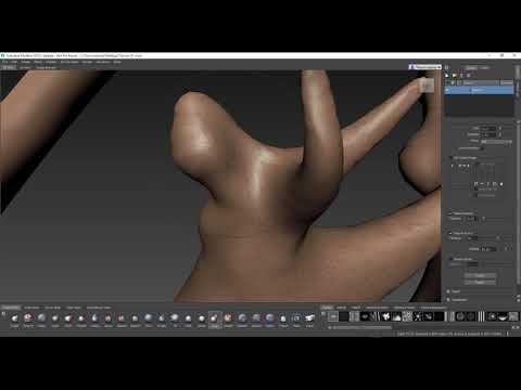 Mudbox 2018.2 Update - Dynamic Tessellation Tutorial