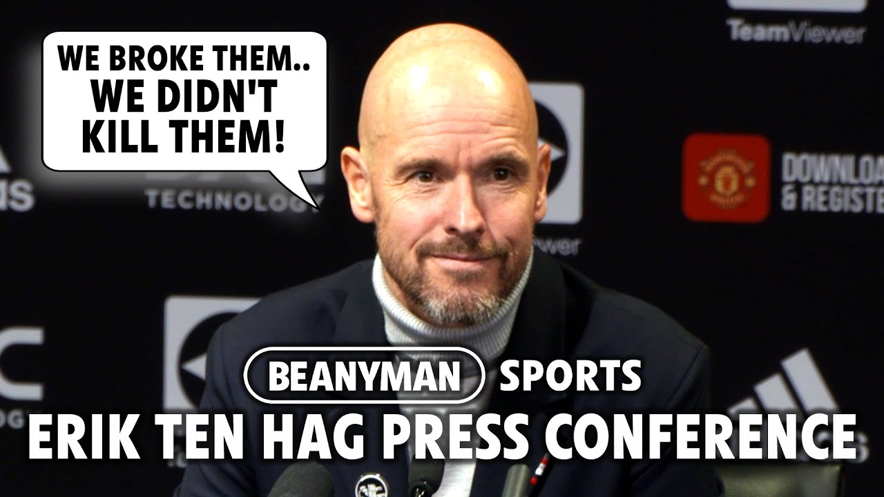 'We broke them but we didn't KILL THEM!' | Man Utd 0-0 Newcastle | Erik ten Hag press conference