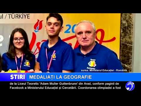 Medaliați la Geografie