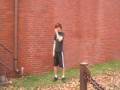 Eric and I doing some parkour from the past to present