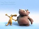 hippo and dog