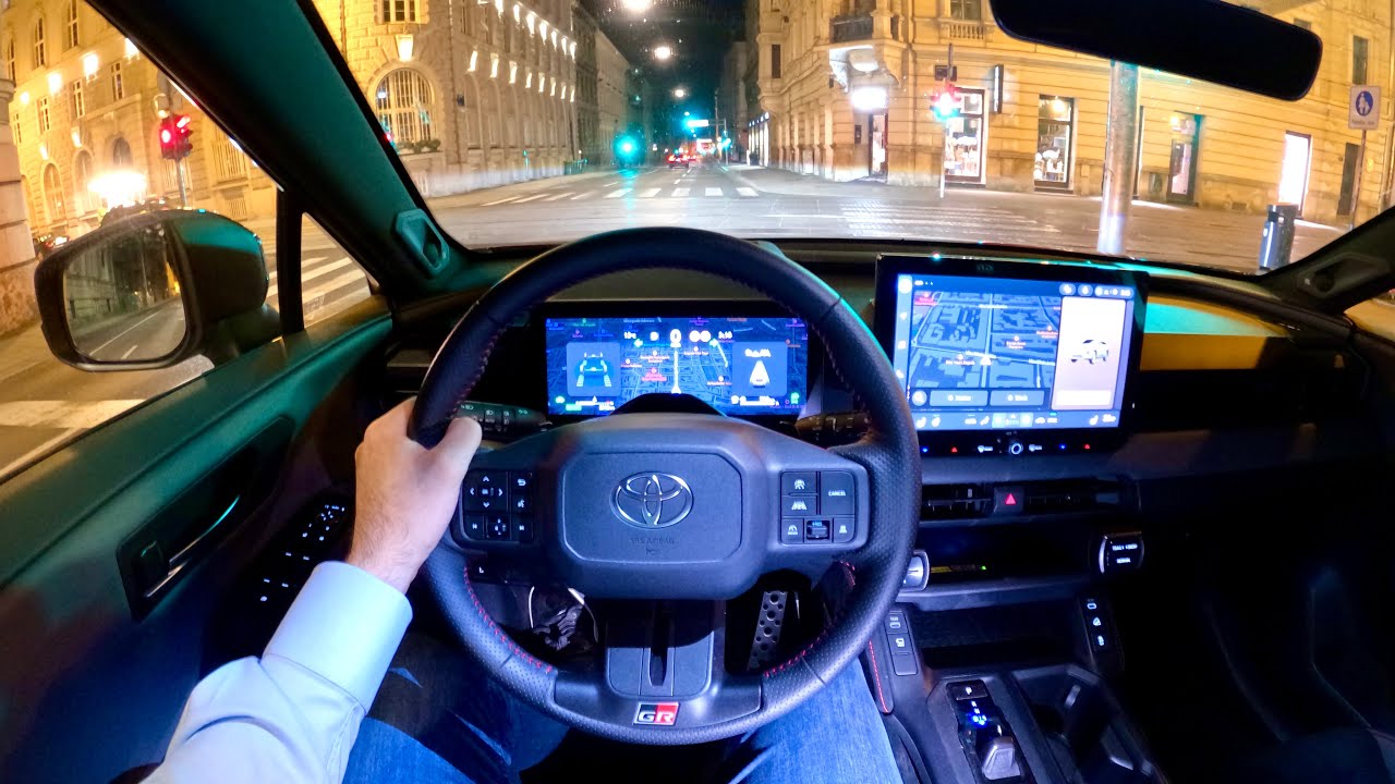 New TOYOTA RAV4 2026 (Europe) - NIGHT POV test drive & REVIEW