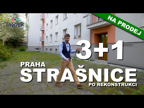 Video Prodej, byt 3+1, 61 m2, Praha 10 - Strašnice
