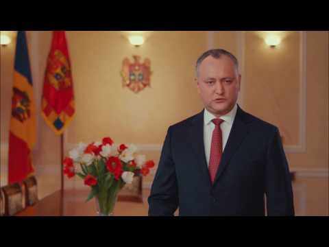 Președintele Republicii Moldova, Igor Dodon, a adresat un mesaj de felicitare cu prilejul zilei de 8 Martie