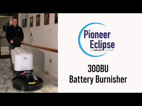 Youtube External Video Intro to the Pioneer Eclipse 300BU UHS Battery Burnisher.