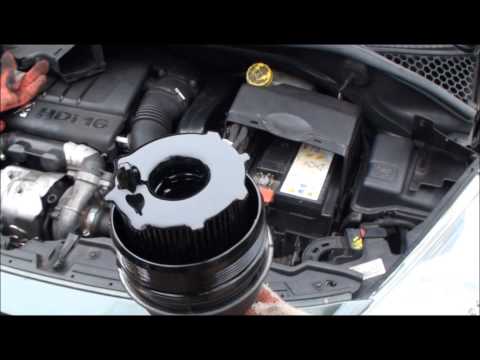 how to change the oil on a peugeot v clic
