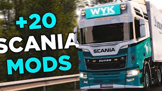 +20 Scania Mods for ETS2