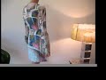 Vintage Babydoll Mini Dress Psychedelia