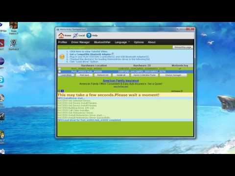 how to bluetooth ps3 controller to pc