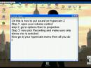 How to put sound on hypercam 2