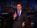 Jimmy Kimmel on the John Edwards Sneeze Jimmy Kimmel on the John Edwards Sneeze
