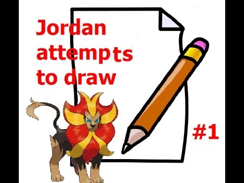 how to draw pyroar