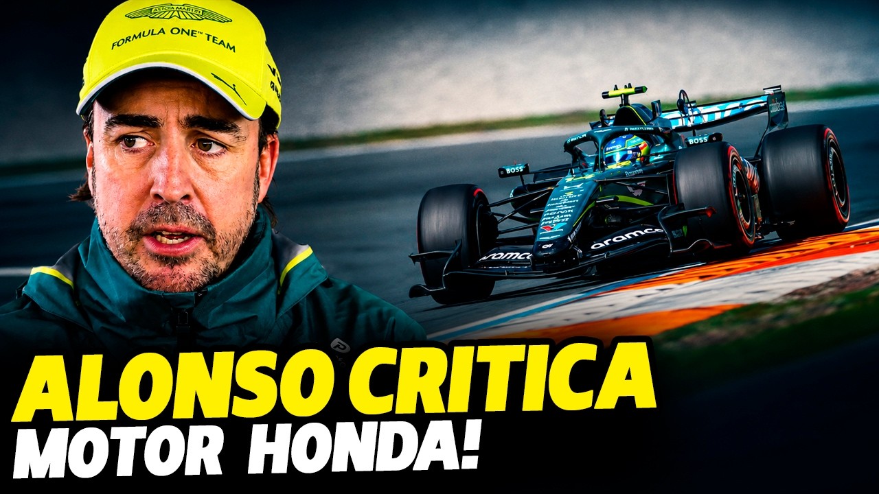 ALONSO DETONA MOTOR HONDA E ELOGIA CHASSIS DE ADRIAN NEWEY | FÓRMULA 1