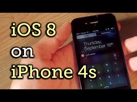 iphone 4S - How iOS 8 Functions on an iPhone 4S Full Tutorial: http://gadgethacks.com/inspiration/dont-buy-bs-ios-8-works-just-fine-iphone-4s-0157482/ Subscribe to Gadge...