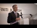 Infiniti JX Concept Reveal at the 2011 Pebble Beach Concours d