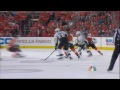 James Neal charge on Sean Couturier. Couturier skated off and left the game with help. Pittsburgh Penguins vs Philadelphia Flyers 4/15/12 NHL Hockey