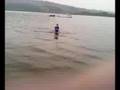Paolo Swimming in Luss June 2006