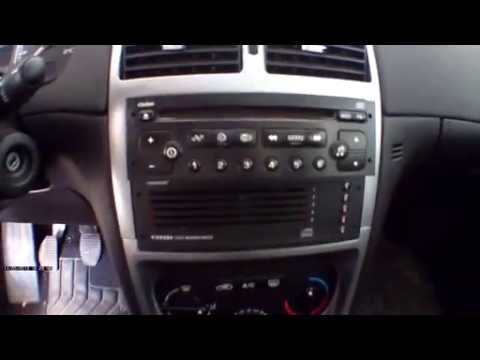 Peugeot 207/307 Radio removal WITHOUT KEYS