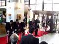 080318筑波大学中央図書館スターバックス開店セレモニー:オープニングテープカット