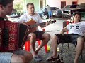 TIAGO E ALEXANDRE TOCANDO RENATO BORGHETTI