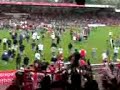 Platzsturm nach Regionalligaaufstieg