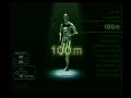8.00 s 100 Meter Dash - International Track & Field 2000 PS