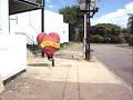 Heart man hiding Heart man hiding