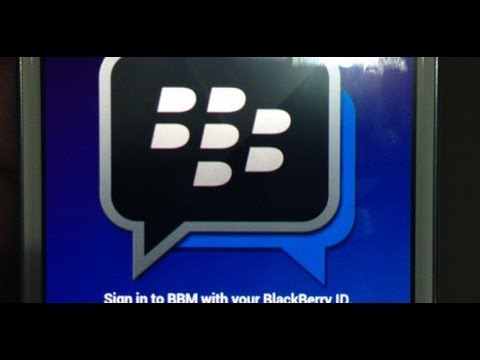 how to know bbm pin on android