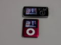 iPod nano 3rd VS Sony A808