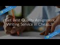 Get online tutor for assignment help at Theaccountingtutors
