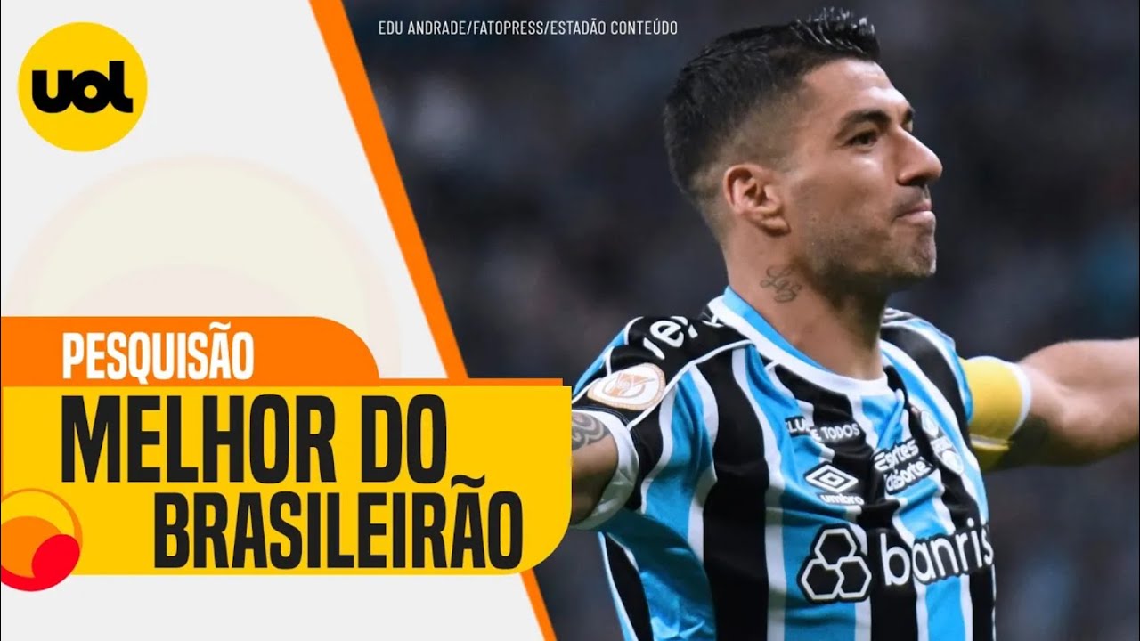 PESQUISÃO UOL 2023 SUÁREZ É ELEITO O MELHOR JOGADOR DO BRASILEIRÃO