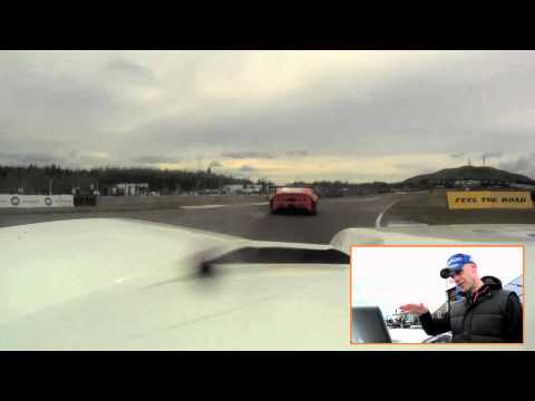 A lap of Knockhill with Marino Franchitti