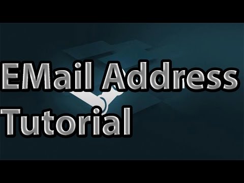 how to change email address